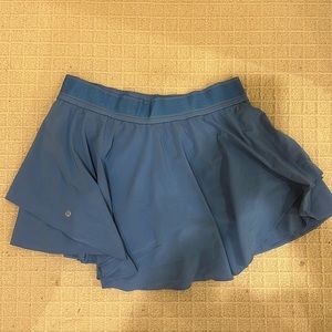 Lululemon Court Rival Skirt in Blue Nile in 14 LONG